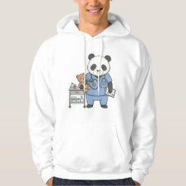 Future RN Panda: Adorable Medical Student Hoodie