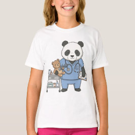 Future RN Panda: Adorable Medical Student T Shirt