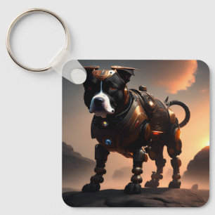 Future Robot Stafford Bull Terrier, Nyckelring