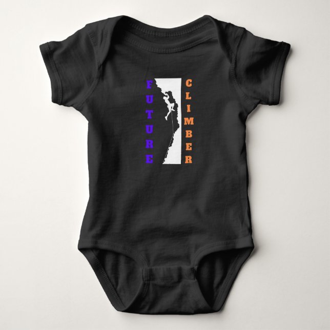 Future Rock Climber T Shirt (Framsida)