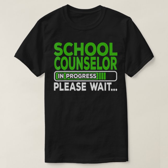 Future School Counselor  T Shirt (Design framsida)