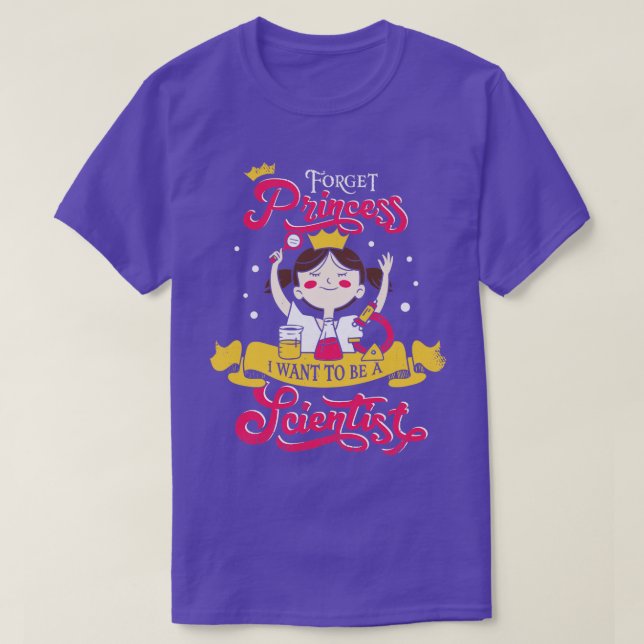 Future Scientist Girl Gift T Shirt (Design framsida)