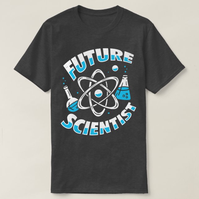 Future Scientist Science School Student Gift T Shirt (Design framsida)