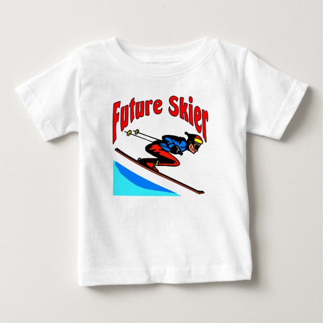 Future Skier Tee Shirt (Framsida)