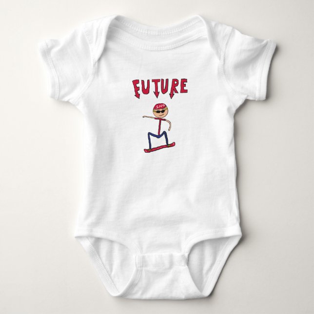 Future Snowboarder T-shirt (Framsida)