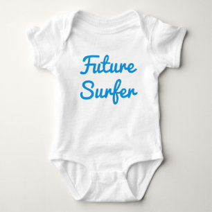 Future Surfer Baby Bodykostdräkt T Shirt