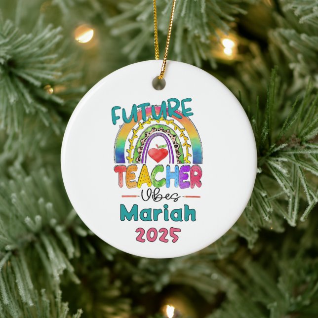 Future Teacher Christmas Ornament (Träd)