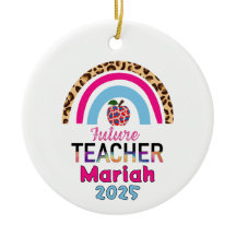 Future Teacher Christmas Ornament