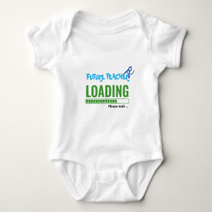 Future Teacher Loading Funny Personlig Unisex T Shirt