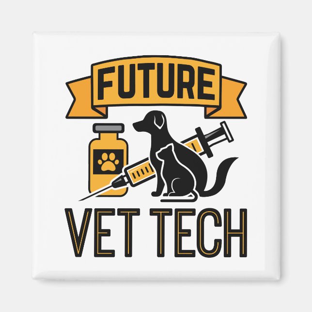 Future Vet Tech Magnet (Framsidan)