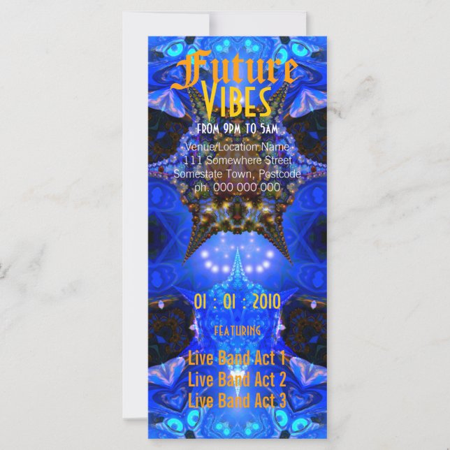 Future Vibes #2 Eventflygblad (Framsida)