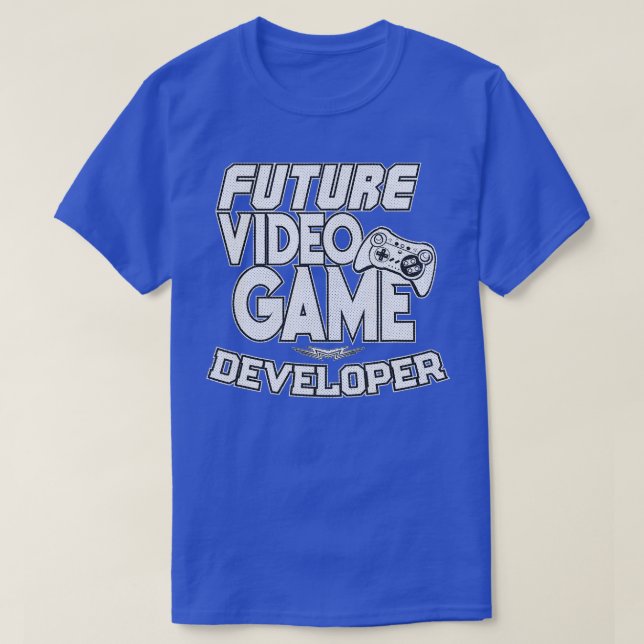 Future Video Game Developer  Cool Gaming  T Shirt (Design framsida)