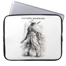 Future Warrior Laptoppskydd - Cyberpunk Samuraj S