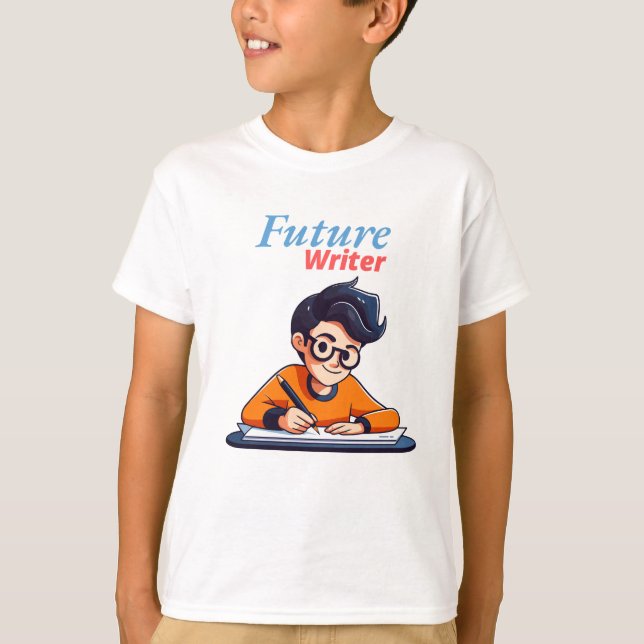 Future Writer T Shirt (Framsida)