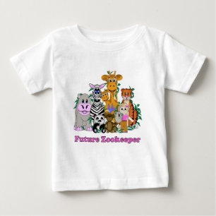 Future Zookeeper Girl Tee Shirt