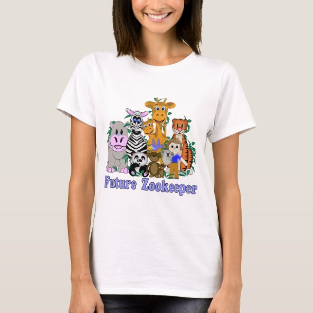 Future Zookeeper Tee Shirt (Framsida)
