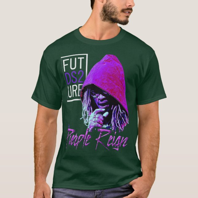 Futurehe Purple Reignour familj T Shirt (Framsida)