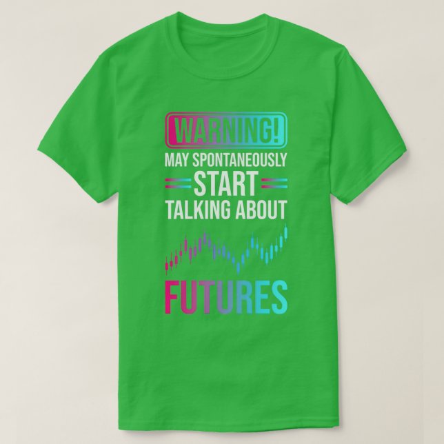 Futures Trading Lagrar Market 1 T Shirt (Design framsida)