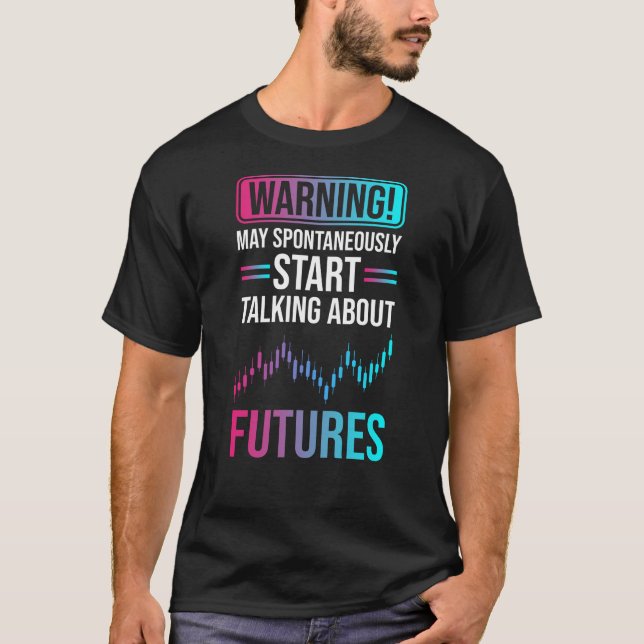 Futures Trading Lagrar Market T Shirt (Framsida)