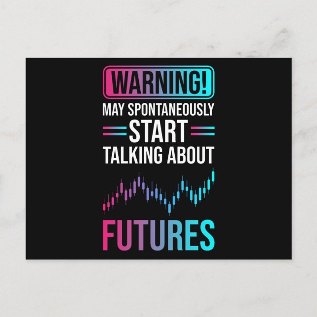 Futures Trading Lagrar Market Vykort (Framsida)