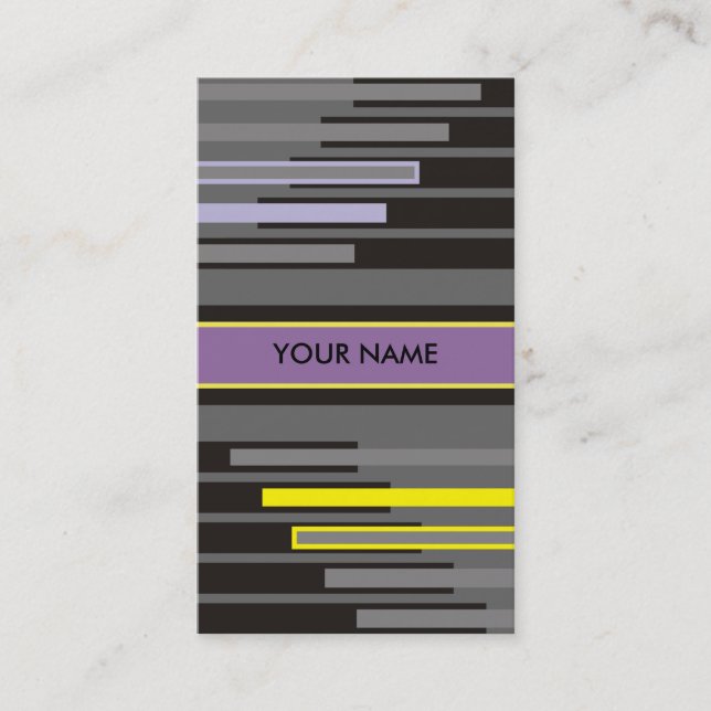 Futurism Affärskort Visitkort (Framsida)
