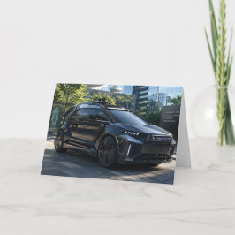Futuristic AI Security Vehicle  Kort