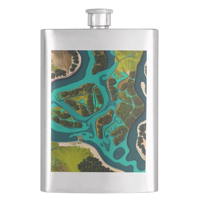 Futuristic Marshlands Fickplunta (Framsidan)