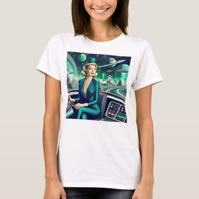 Futuristic Transportation T Shirt (Framsida)
