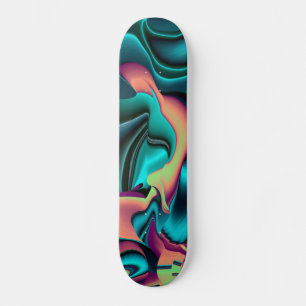 futuristisch, Abstrakt Skateboard Bräda 20,5 Cm