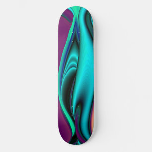 Futuristisch, Abstrakt Skateboard Bräda 21,5 Cm