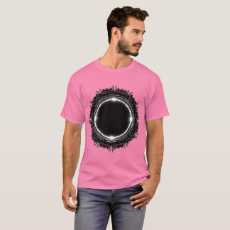Futuristisk cirkel t shirt
