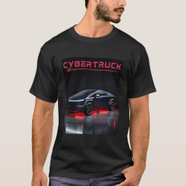 Futuristisk Elastbil | Cybertruck Inspirerad Elbil T Shirt