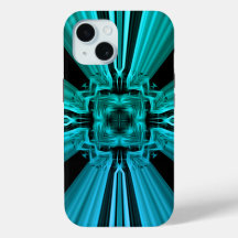Futuristisk Elektrisk Plasma Fraktal Design