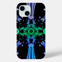 Futuristisk Elektrisk Plasma Fraktal Design