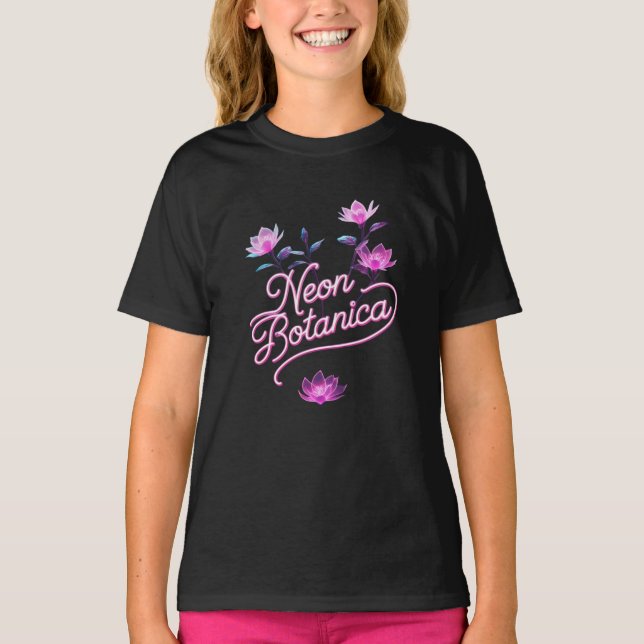 Futuristisk Naturkärna T Shirt (Framsida)