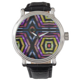 Futuristisk Neonkrets Abstrakt Armbandsur