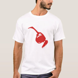Futuristisk röd teknikdesign."Perfekt för teknikäl T Shirt
