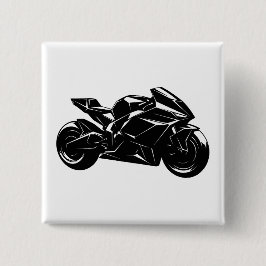 Futuristisk sportmotorcykeldesign knapp