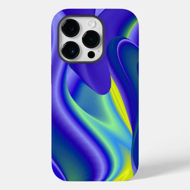 Futuristiska, abstrakt 3D Rainbowart (Baksida)