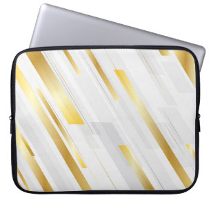 Futuristiska Abstrakt Rand Laptop Fodral