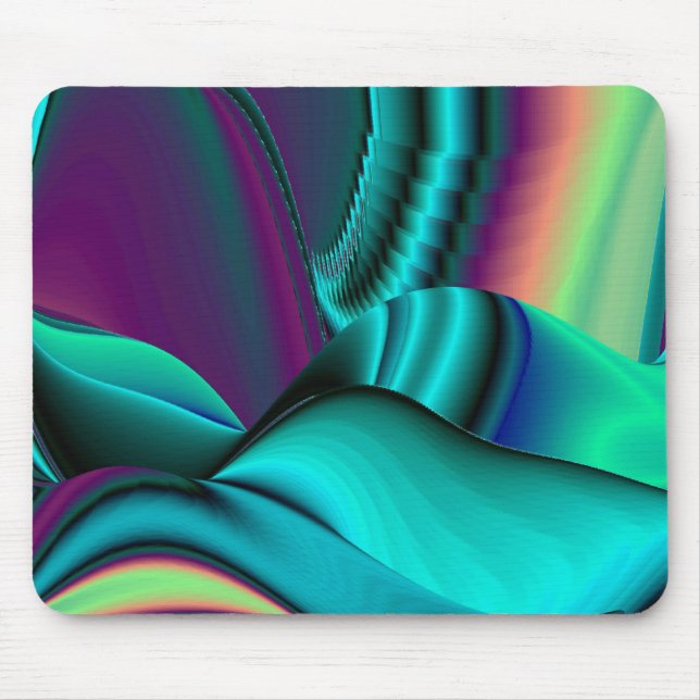 futuristiska, Abstrakt Regenbogen Musmatta (Framsidan)