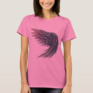 Futuristiska Angel Vinge Tattoo Art - Women's T-Sh T Shirt