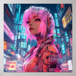 Futuristiska Art Poster: Ludo Ne Agni Omotel i Poster