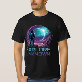 Futuristiska Astronaut - Sci-Fi Space Äventyr T Shirt