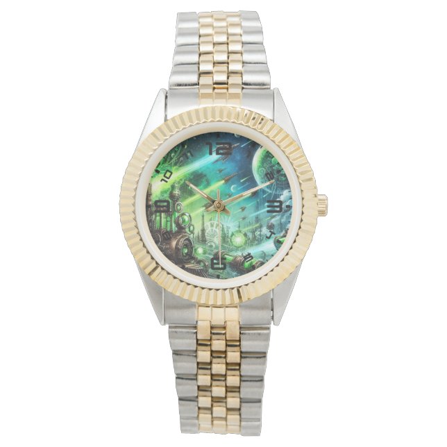 Futuristiska Battle Watch Armbandsur (Framsida)