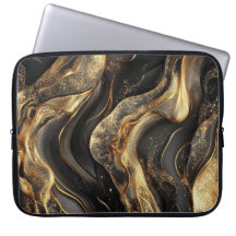 Futuristiska Black Cosmic Laptop Bag med Galaxy Ar