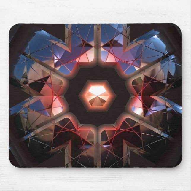 Futuristiska Chrystal X7-11 Musmatta (Framsidan)
