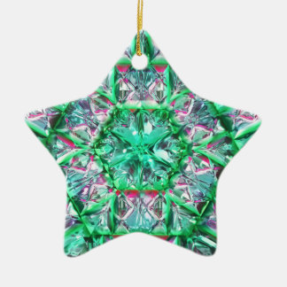 Futuristiska Chrystal X7-12C Julgransprydnad Keramik