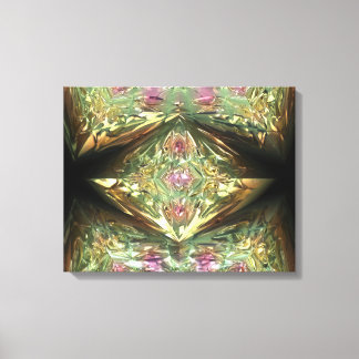 Futuristiska Chrystal X7-3 Wrapped Canvas