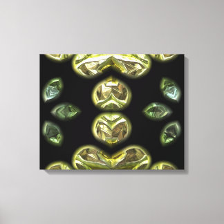 Futuristiska Chrystal X7-4 Wrapped Canvas